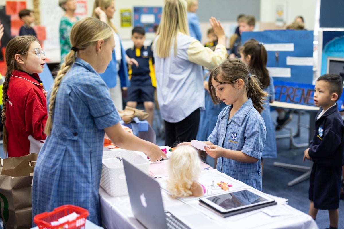 Flipped Career Expo display primary students SMALL