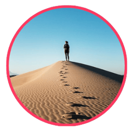 circle-pink-sand dune sky